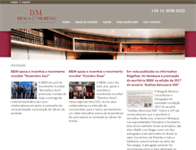Tablet Screenshot of bragamoreno.com.br